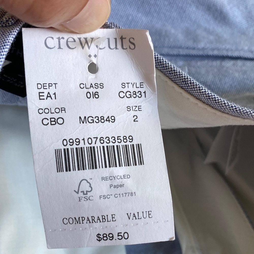 CrewCuts Thompson Dress Pants size 2 - Picture 4 of 12